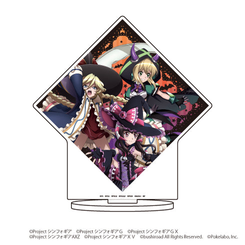 『戦姫絶唱シンフォギアXD UNLIMITED』キャラアクリルフィギュア 09/月読調&暁切歌&キャロル・マールス・ディーンハイム